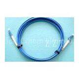 LC / PC FTTH Armored Patch Cords Fiber Optical For Local Area Network