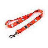 Name Card Silicone Key Chain With Dye Sublimation Logo , Carabiner Hook Lanyard