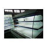 Low Height Open Display Showcase Cooler White Color 2.5meter