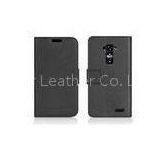LG Cell Phone Covers, Leather Case for LG G Flex F340 Stand With Holders thumbnail-1