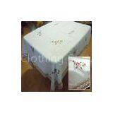Table Cover, Made of 100% Polyester With Embroidery