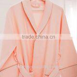 100% Cotton White Hotel Terry Towel Bathrobe With Personalized Logo thumbnail-1