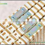Folding Paper Rope Wooden Frame Screen Canvas Printed Paper Rope Style Room Divider Screen GVSD002 thumbnail-4
