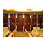 Red Interior Decorative Partition Movable Office Partitions