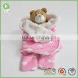 Made In China Polyester Baby Swaddle Blanket thumbnail-4