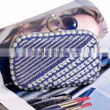 Fancy Women Peal Blue Clutch Bag Purse Evening Handbag /shoulder Bag Bridal Wedding Purse Party Bag Handbag