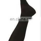 Casual ladies black silk stockings