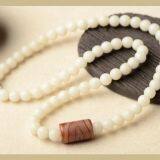 Original Elegant Natural Baiyu, Bodhi Root Hand String, Men and Women Simple Garden Wind Bracelet, National Style thumbnail-3