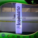 Custom Inflatable Led Totem , Advertising 3m High Inflatable Lighting Changing Tube thumbnail-5