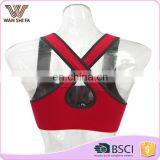 Fashionable Cheap Wholesale Comfortable Breathable Cross Sports Bras thumbnail-2