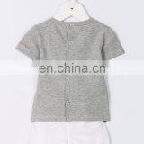 2017 Summer Wear High Quality Boy's Suit Grey Cotton Blended Monkey Printed T-shirts and Shorts thumbnail-2