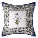 Home Decor Luxury and Indian High End Multi Functional 100% Cotton Plain Cushion Cover thumbnail-2
