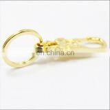 Custom Metal Keychains Dragon Head Keyring Golden Keychain Wholesale thumbnail-2