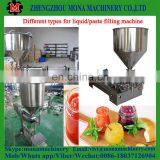 Manual Cosmetic Cream Paste Pneumatic Bottle Filling Machine for Sale thumbnail-2