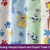 Flannel Printed Plain Woven Fabric 100% Cotton 21x10 40x42 for Pajamas thumbnail-1