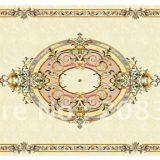 Manufacture Custom Made Hotel Lobby Flooring Design Natural Marble Waterjet Medallion Tiles thumbnail-3