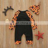 Baby Hoodie Romper And Hat Long Sleeve Bodysuit Halloween Baby Clothes thumbnail-3