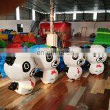 Cute PVC Indoor Advertising Inflatable Small Panda Cartoon Model For Event Evening Party thumbnail-5