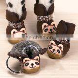 Customize Dog Winter Shoes Small Dog Warm Boots Pet Winter Cotton Velvet Shoes thumbnail-1