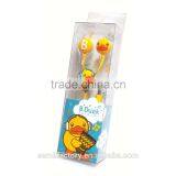 Novelty Design Plastic Silicone Rubber Animal Shaped Earbuds With Logo thumbnail-4