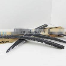 Chrome Door Visor Side Window Deflector Shade Sun Rain Shield Silver Strips Guard for Kia Pride(4) 2011 RIO thumbnail-4
