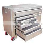 8-Drawer Roller Cabinet With Wheels Stainless Steel Tool Box AX-3112-1 thumbnail-2