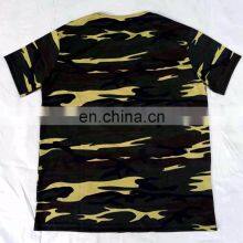 Best Selling Great Shaped Army Camo T Shirt For Men Custom Printing Camouflage T Shirt thumbnail-2