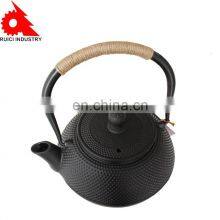 300ml Black Chinese Enamel Cast Iron Teapot thumbnail-4