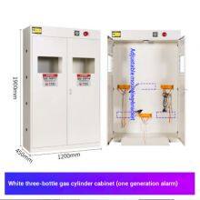 Oxygen Cylinder Storage Cabinet With Visual Window - Hospital Grade Safety Cabinet thumbnail-3
