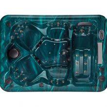 Multiple Person Rectangular Massage Bathtub Home-use Independent Massage Surfing thumbnail-3