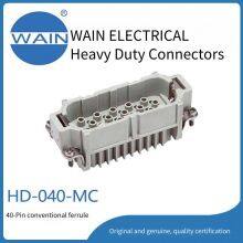 Wein Wain Heavy-duty Connector Hd-040-mc Insert, 40-pin Ultra-high Density Insert, Rectangular Connector, Aviation Plug thumbnail-1