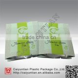 printed three side sealed plastic empty tea Bag