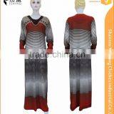 Fannal 2016 Latest Design Muslim Long Sleeve Fashion Islamic Abaya thumbnail-1