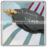 Whole sell christmas slate gift/ slate arts/ slate pendant