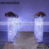 Wedding LED Pillar Wedding Crystal Column Wedding Column Decoration(MWS-002) thumbnail-2