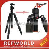 Interchangable Between 1/4" and 3/8" Screw T-2525 Camera Tripod Kit With Ball Head thumbnail-1