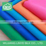 brushed microfiber peach skin 100% polyester fabric