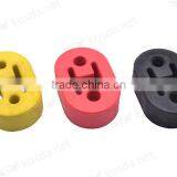 Exhaust Rubber Hanger Bracket Bushing Support Universal 4 Hole Exhaust Rubber Mount Mounting Hanger thumbnail-5