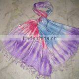 HAND MADE TIE DYE SHAWLS thumbnail-5