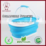 Wholesale food grade plastic Collapsible Basket