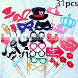 Creative Party Wedding Little Hu Zihong Lips Wedding Photo Props thumbnail-4