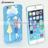 2014 hot sale new 3d sublimation blank cell phone case for ip6