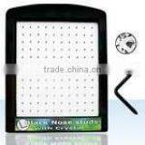 Acrylic Black Nose Jewellery, Acrylic Nose Studs,nose Jewellery,acrylic Black Nose Studs,acrylic Nose Jewelry,nose Body Jewelry thumbnail-1