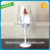 Hot Sale Red Wine Glass With Colorful Logo Wholesale thumbnail-3