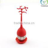 New Style Reusable Tools Cute Gift Red Branch Tea Infuser thumbnail-1