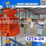 QT4-24 Automatic Cheap Manual Hollow Block Making Machine thumbnail-2