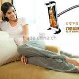 Leaning Bookcase With Tablet Stand Holder Home Furniture Wood thumbnail-2