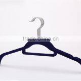 Flocked Plastic Short Clothes Hanger thumbnail-1
