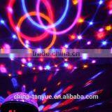 LED 6PCS*3W RGB Crystal Ball Led Mini Party Light /music Light thumbnail-5