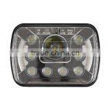 55W High Low Beam off Road Led Work Light 5x7 Led Headlight 7inch Led WORK Lights for Trucks 4x4 Jeep Offroad